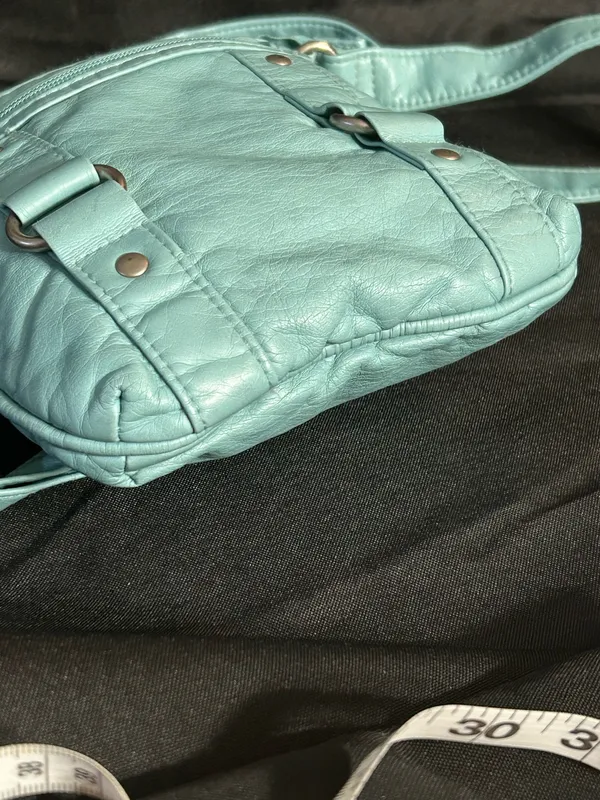 Mudd Women’s Teal Crossbody Bag Shoulder Purse - Image 4