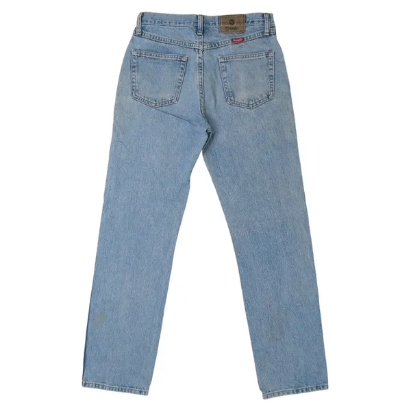 Vintage 90s Wrangler Light Blue Stonewashed Jeans - Image 3