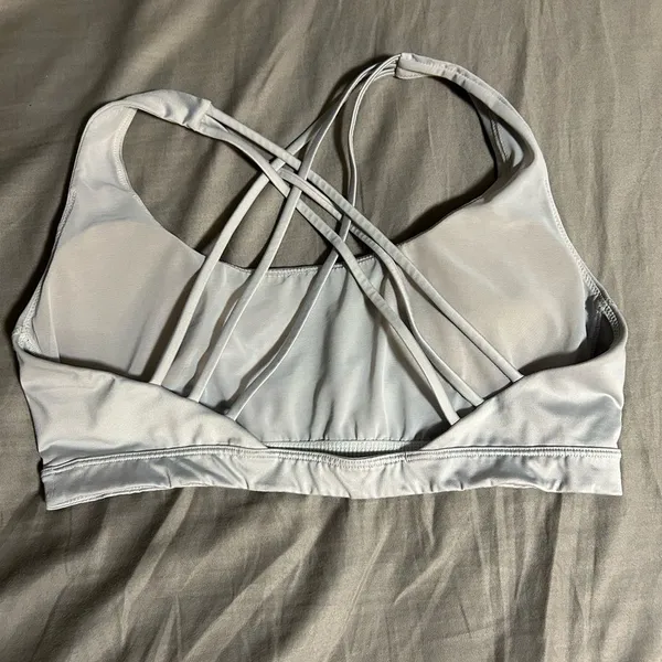 Victoria's Secret Gray Sports Bra Size L - Image 2
