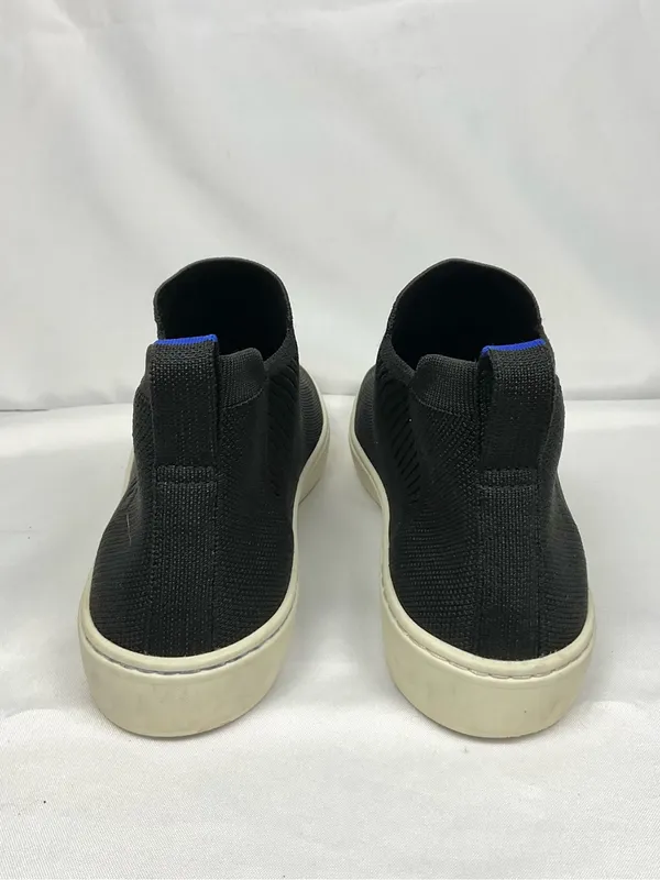Rothy’s The Chelsea Sneaker Boot Black Knit High Top Slip On Sz 10 Neutral - Image 6