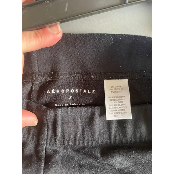 Women's Aeropostale Black Leggings Size S - Image 2