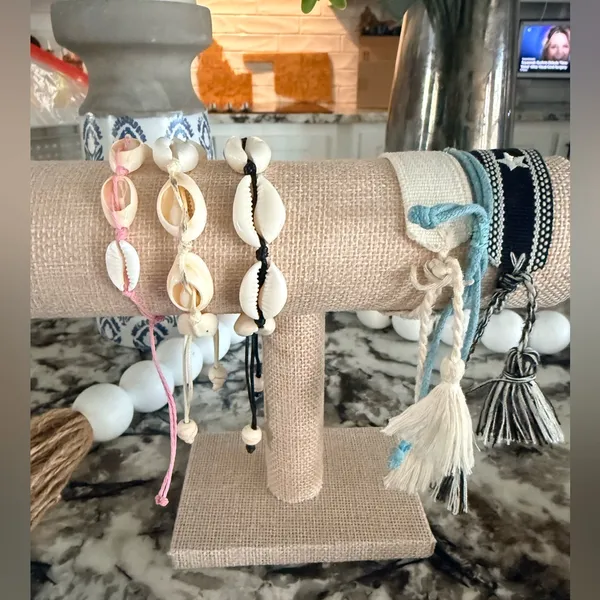 Beach & Shell Bracelet Set - Image 6