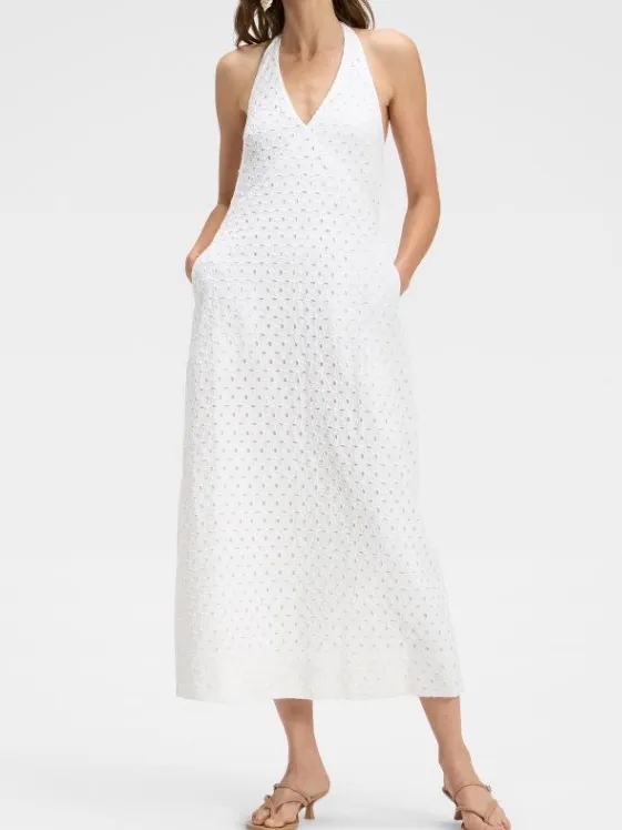 a new day White Eyelet Halter Maxi Dress - Image 2