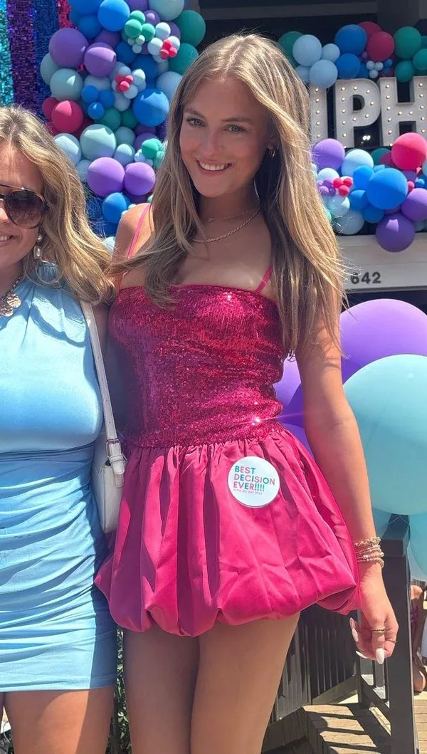 Hot Pink Amazon Dress Mini - Image 2