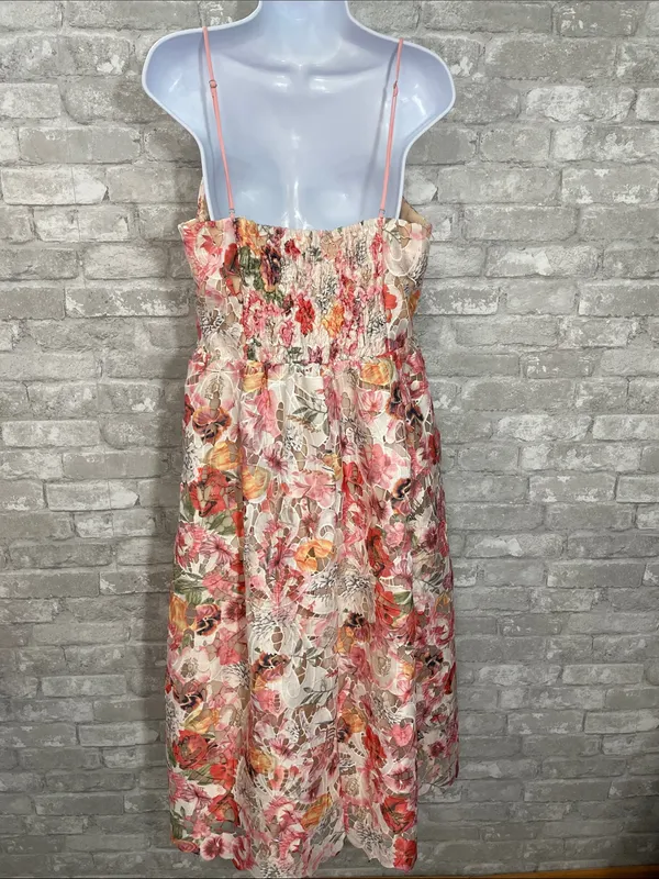 Chelsea28 Print Lace Midi Sundress - Image 4