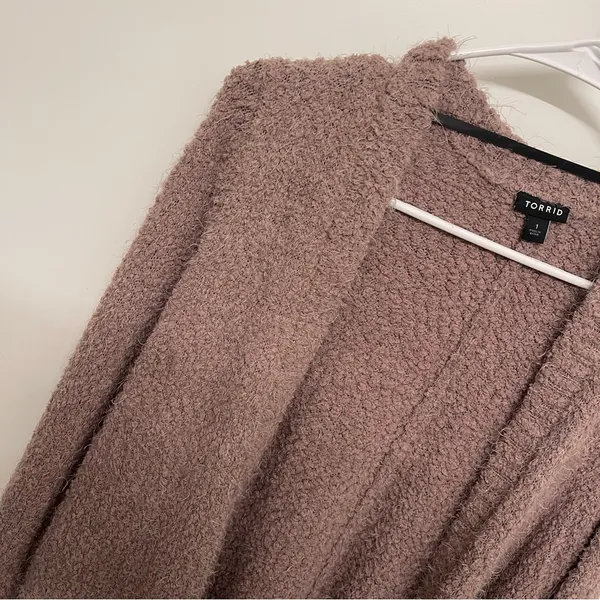 Torrid Brown Cozy Cardigan - Image 2