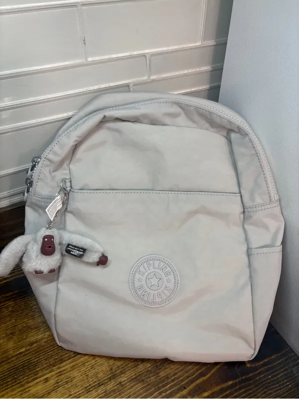 Kipling gray small backpack - Image 2
