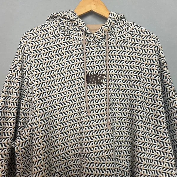 Nike Sweatshirt Oversized Hoodie Phoenix Fleece‎ Women Size 2XL Graphic Print - Image 8