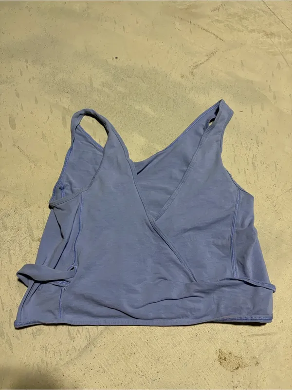 Lululemon blue wrap Tank Top - Image 2