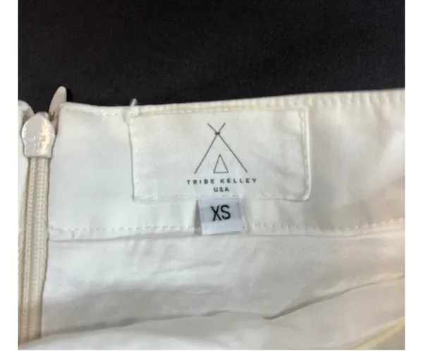 Tribe Kelley White Mini Skirt - Image 4