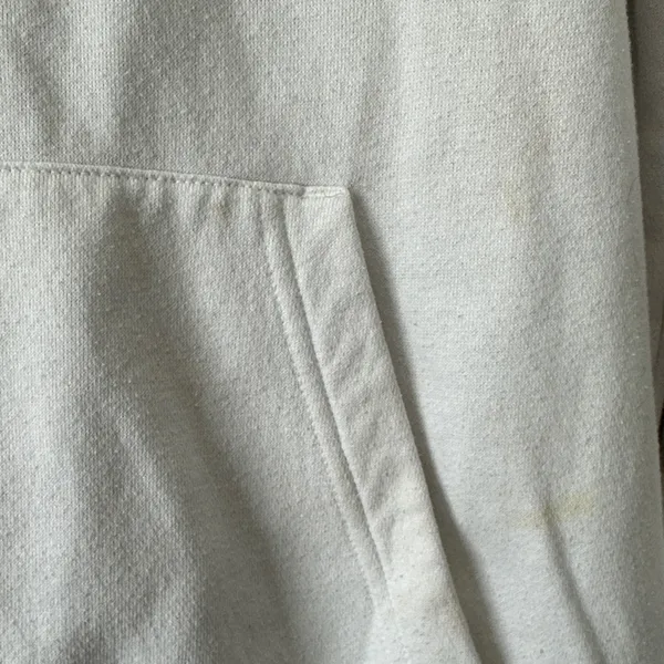 adidas White Pullover Hoodie with Small Logo - Image 4