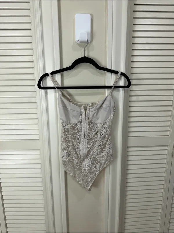 Free people Night Rhythm Lace Bodysuit - Image 3