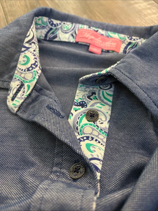 Magnolia Lane Blur Masters Polo medium Blue - Image 4