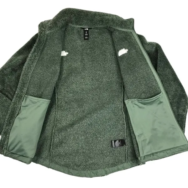 THE NORTH FACE Osito Fleece Jacket Women M Forest Green Outdoor Athletic Travel - Image 5
