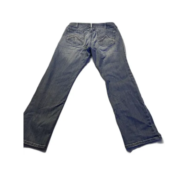 Ariat REAL Denim Women's Jeans Size 33s Mid Rise Straight Jeans - Image 13