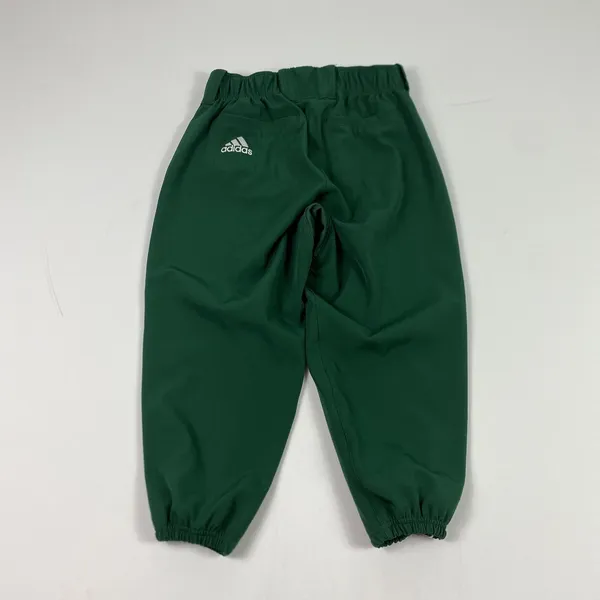 Adidas Pants Womens Medium Green‎ Softball Fastpitch Piped Elastic Player Issued - Image 9