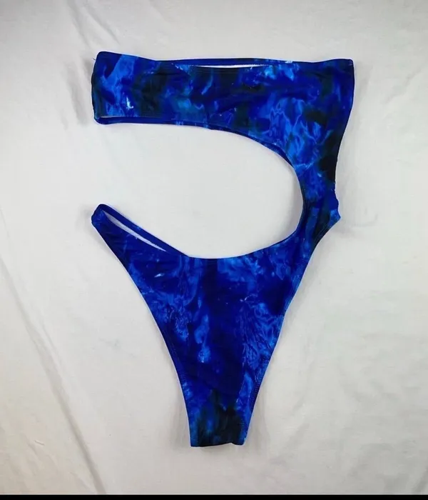 NEW One Piece Swim Blue Size M - Image 3