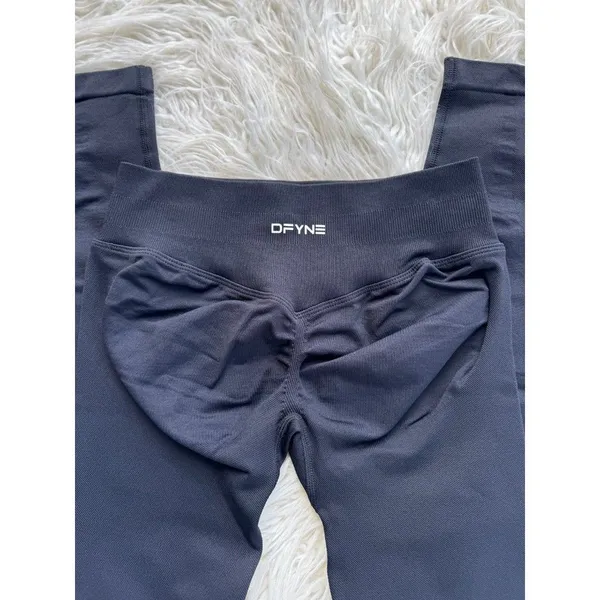 DFYNE Impact Leggings Midnight Black Size Small - Image 9