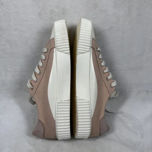 Splendid Tania Tan Peach Canvas Low Top‎ Sneakers SD2TAN10 Womens 7.5M - Image 9