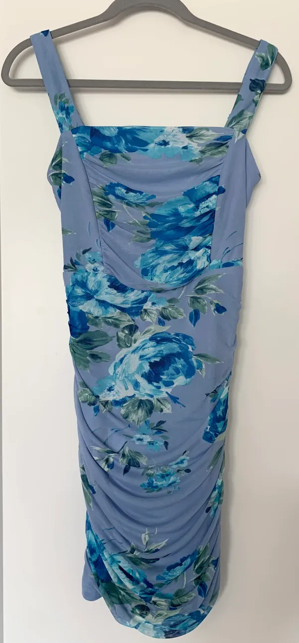 Boutique Dress Blue Size M - Image 2