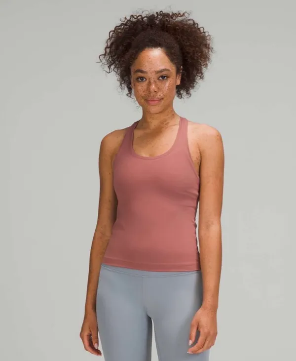 Lululemon Spiced Chai Cool Racerback Tank Top *Shorter Length Size 4 - Image 5