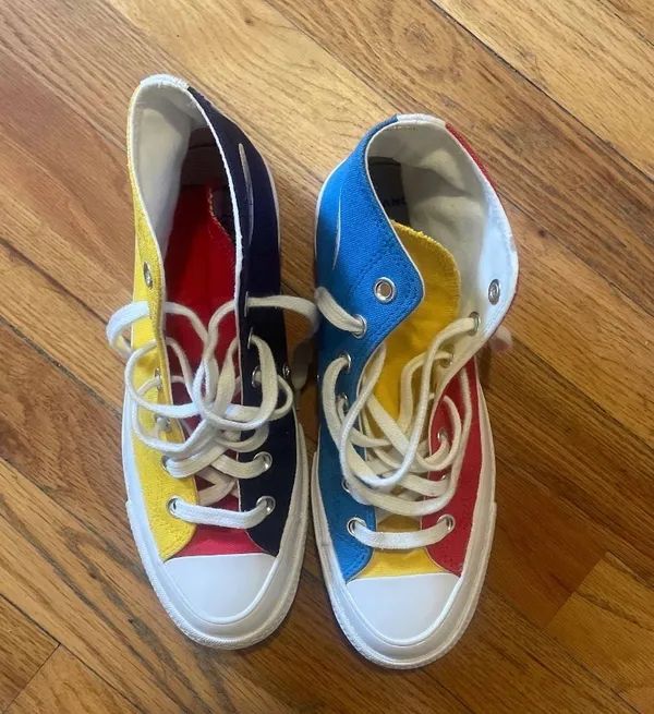 Golf Wang x Converse Chuck 70 high tri-panel - Image 3