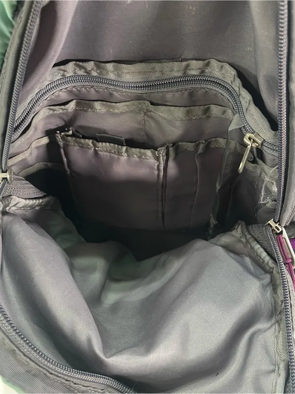 The North Face Borealis Backpack Aqua Purple Hiking Travel Daypack Outdoor - Image 3