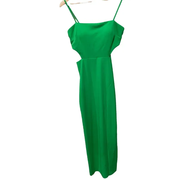 AQUA Cutout Crepe Gown‎ Size 0 - Image 9