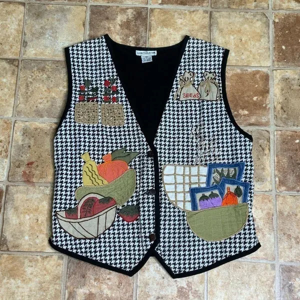 Everett Collection The Country Harvest Thanksgiving Vest Medium - Image 2
