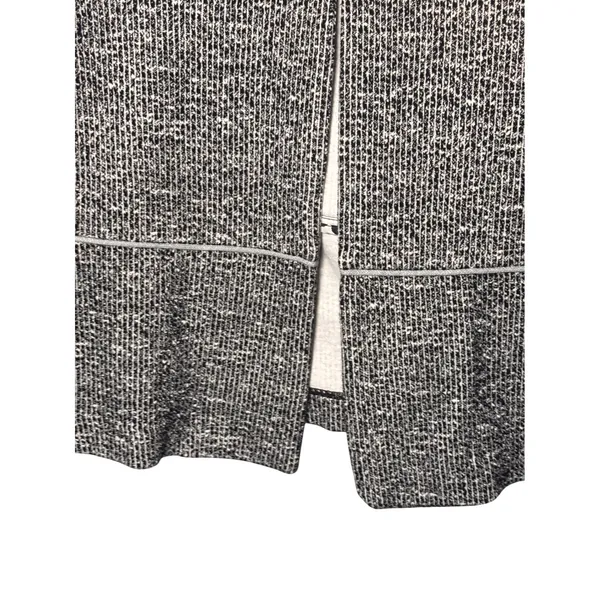 Cabi The Times Cardigan Jacket Blazer S Black White Textured Tiered‎ Academia - Image 3