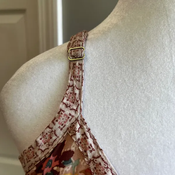 Maurice's NWT Babydoll Tank Top Size‎ XS Women's Floral Sleeveless Y2K Romantic Whimsical - Image 10