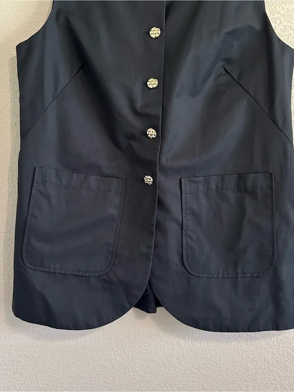 Maeve Button Front Vest - Image 7