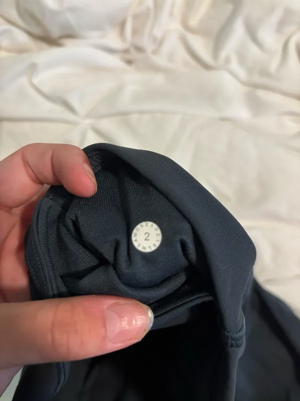 Greyish Blue Lululemon Leggings - Image 3