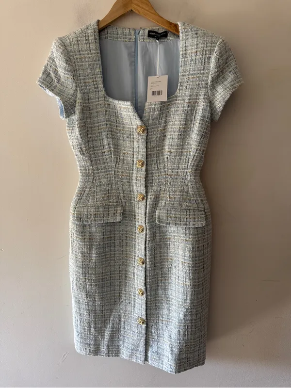 Generation‎ Love NEW!! Blue Sierra Tweed Dress - Image 3