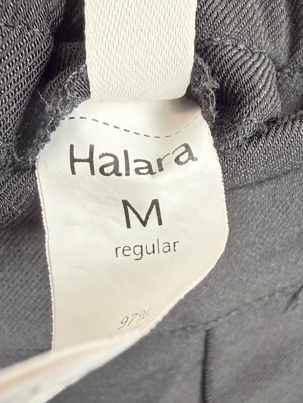 Halara Black Mid-Rise Pocket Barrel Leg Baggy Work Pants - Size - Medium - Image 7