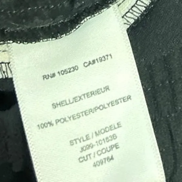Joie Women Black White High Waisted Pull On Athletic Jogger Sweat Pants Size XS - Image 6