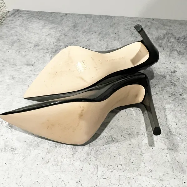 NEW Good American cinderella Pump In Light Smoke Size 9.5 - Image 6
