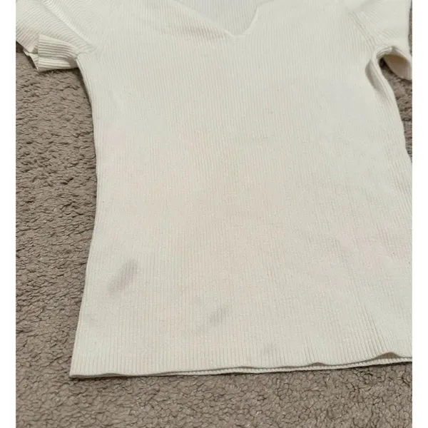 Ribbed Short Sleeve Top - Image 5