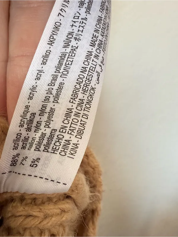 Zara Knit High Collar Vest - Image 9