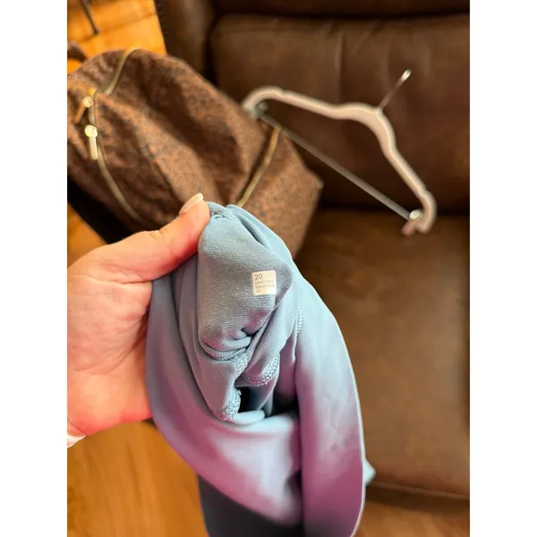 Lululemon Align High-Rise Pant 25"‎ Utility Blue size 20 - Image 5