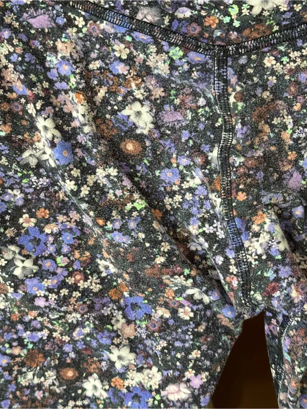 Lululemon Align High-Rise Shorts biker 8" Flower Burst Multi floral print nulu - Image 8
