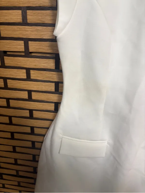 Angel biba white dress size large - Image 6