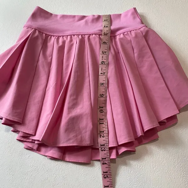 OFFLINE by Aerie Real Me Pink Pleated Tennis Skirt Skort XS - Image 6