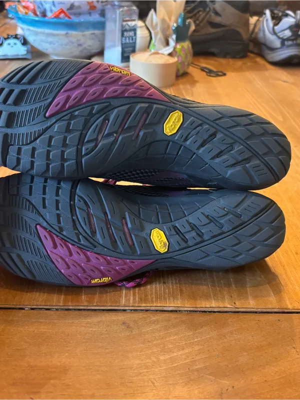 Merrell womens pace glove 2 barefoot trail running shoes purple/black 8.5 - Image 6