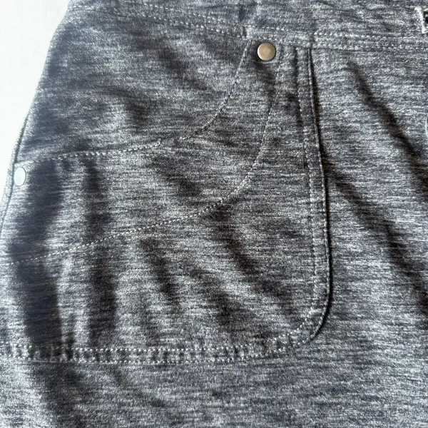 Kuhl Mova Cargo Skort Skirt Dark Heather Gray Women's Size Small - Image 5