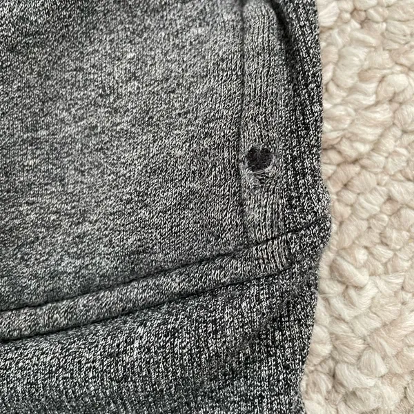 Lululemon SCUBA FULL-ZIP HOODIE IN HEATHERED SPECKLED BLACK, size 6 - Image 4