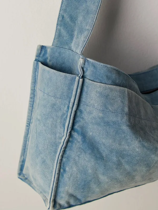 NWT Free People Camp Crush Sling Bag ~ Blue~SOLD OUT!! - Image 5