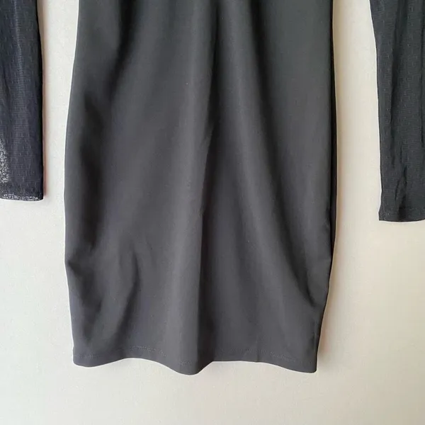 Lulu’s size small goth Victorian neckline‎ sheer mini dress - Image 5