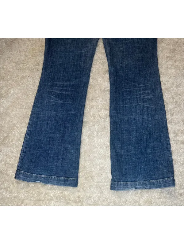 GAP Long and Lean medium wash bootcut denim jeans Size 12 Long Y2K 2000s retro - Image 7