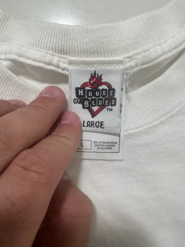 Vintage House Of Blues Las Vegas Blues Brothers T Shirt On A Mission From God L - Image 2
